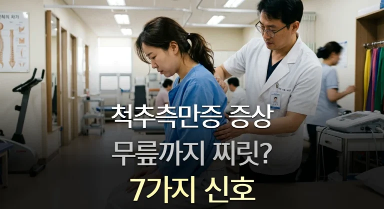 척추측만증 증상