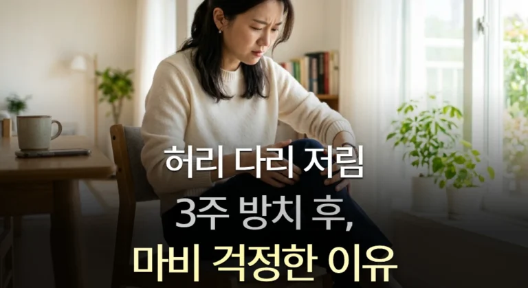 허리 다리 저림