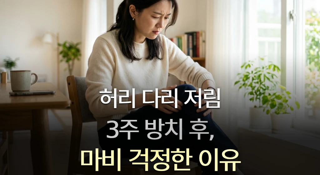허리 다리 저림