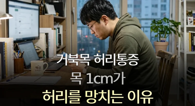 거북목 허리통증