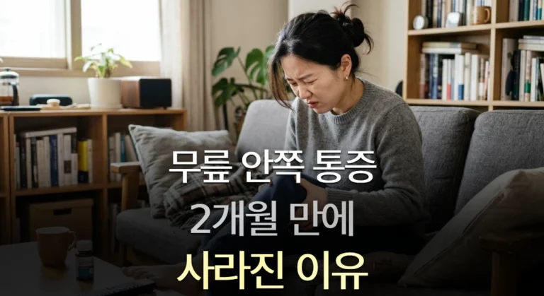 무릎 안쪽 통증