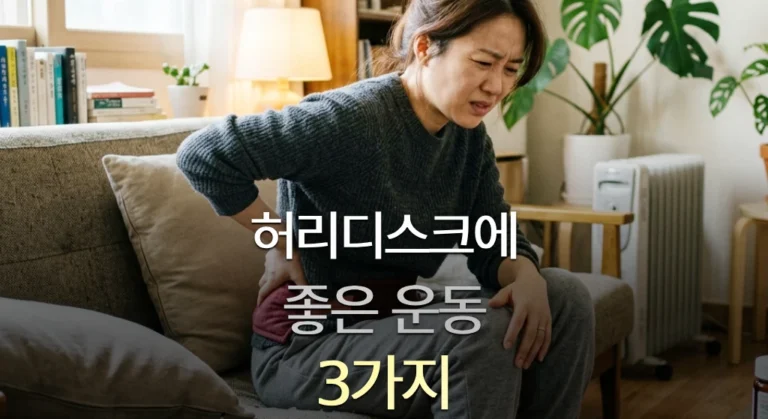 허리디스크에 좋은 운동