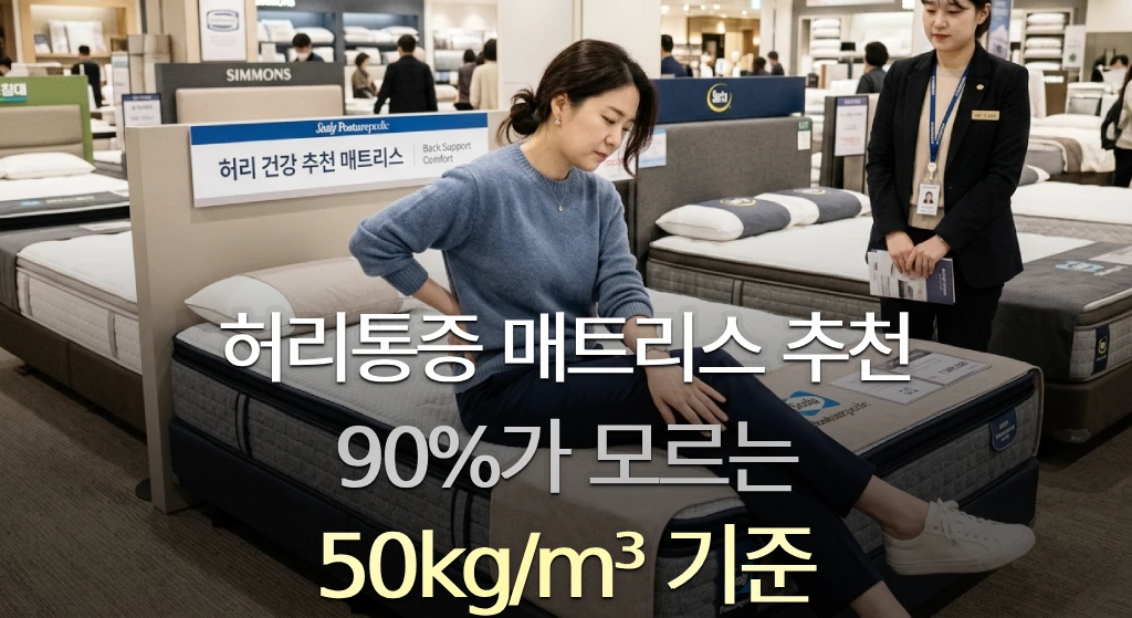 허리통증 매트리스 추천